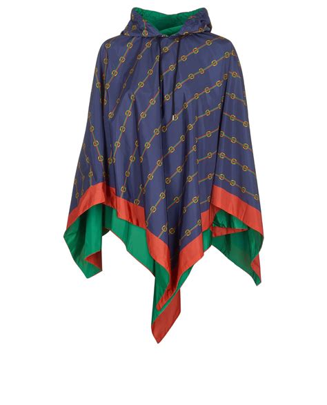 gucci poncho rain